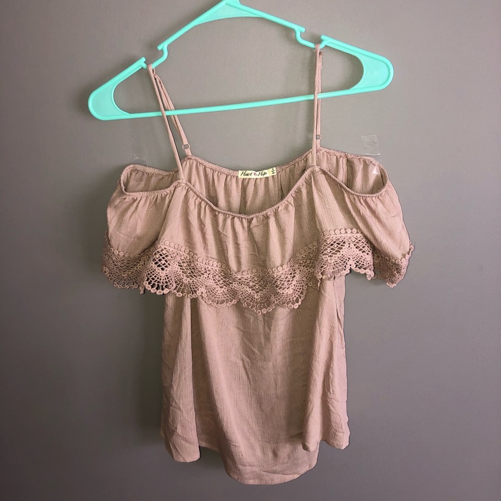 Mauve crop top